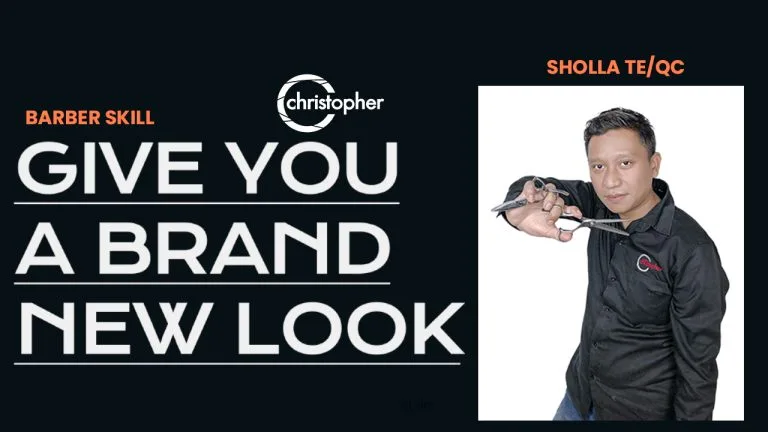 DI SALON CHRISTOPHER APA BISA BARBER?