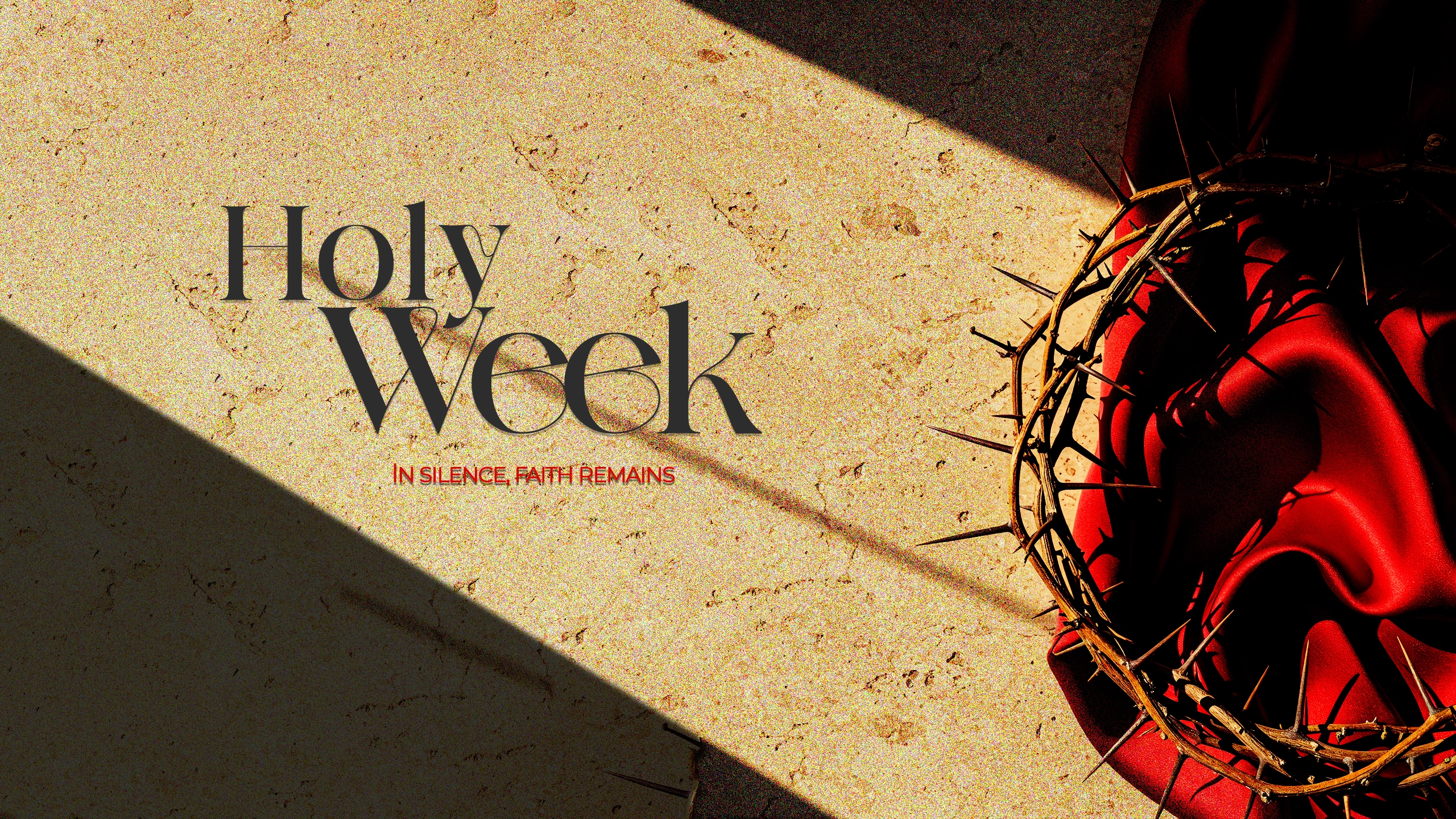 Holy Week 2026