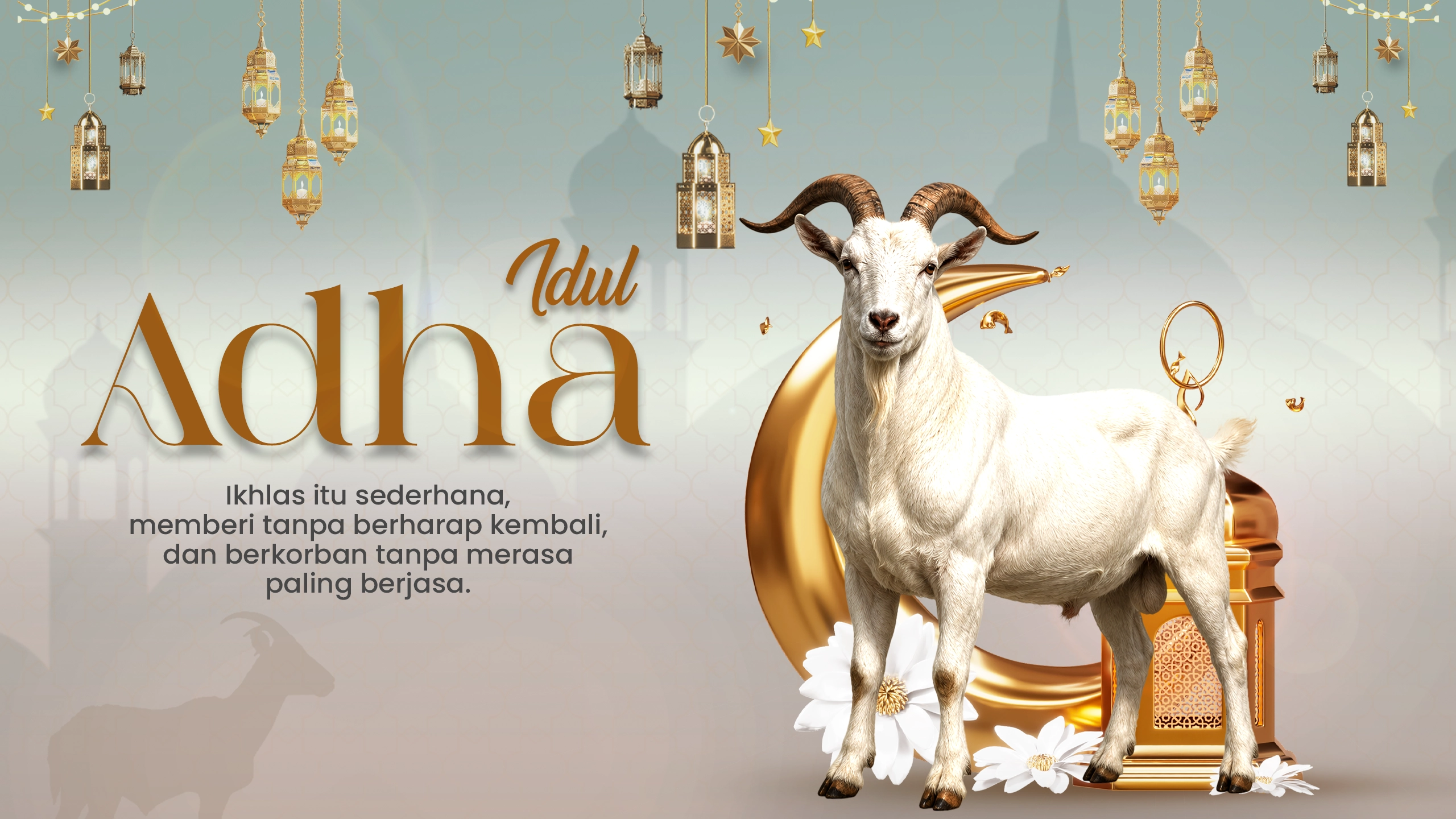 Ucapan Selamat Idul Adha dari Christopher Salon