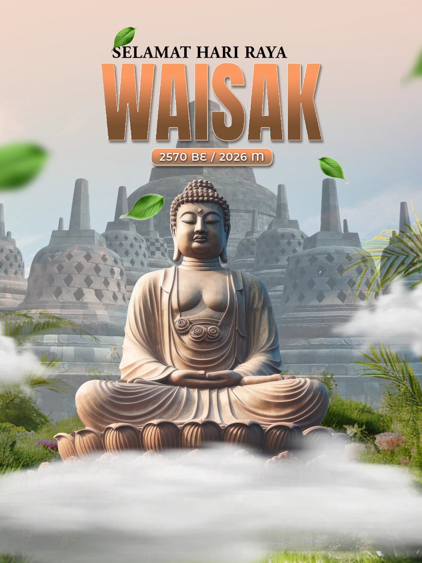 Happy Waisak Day 2570 BE/ 2026m