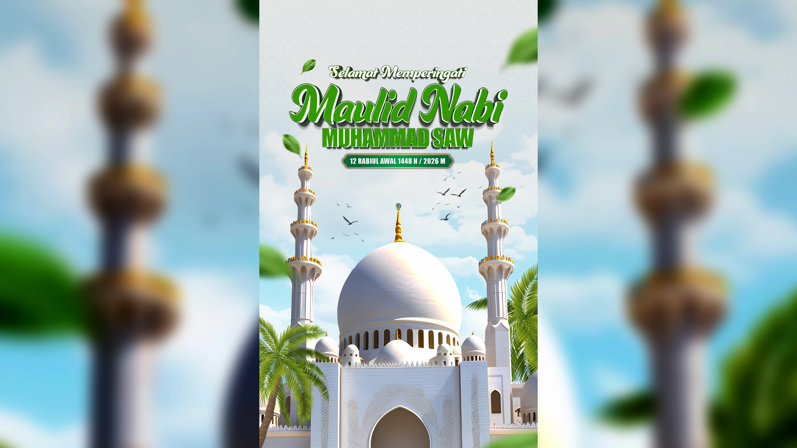 Christopher Mengucapkan Selamat Merayakan Maulid 1448H